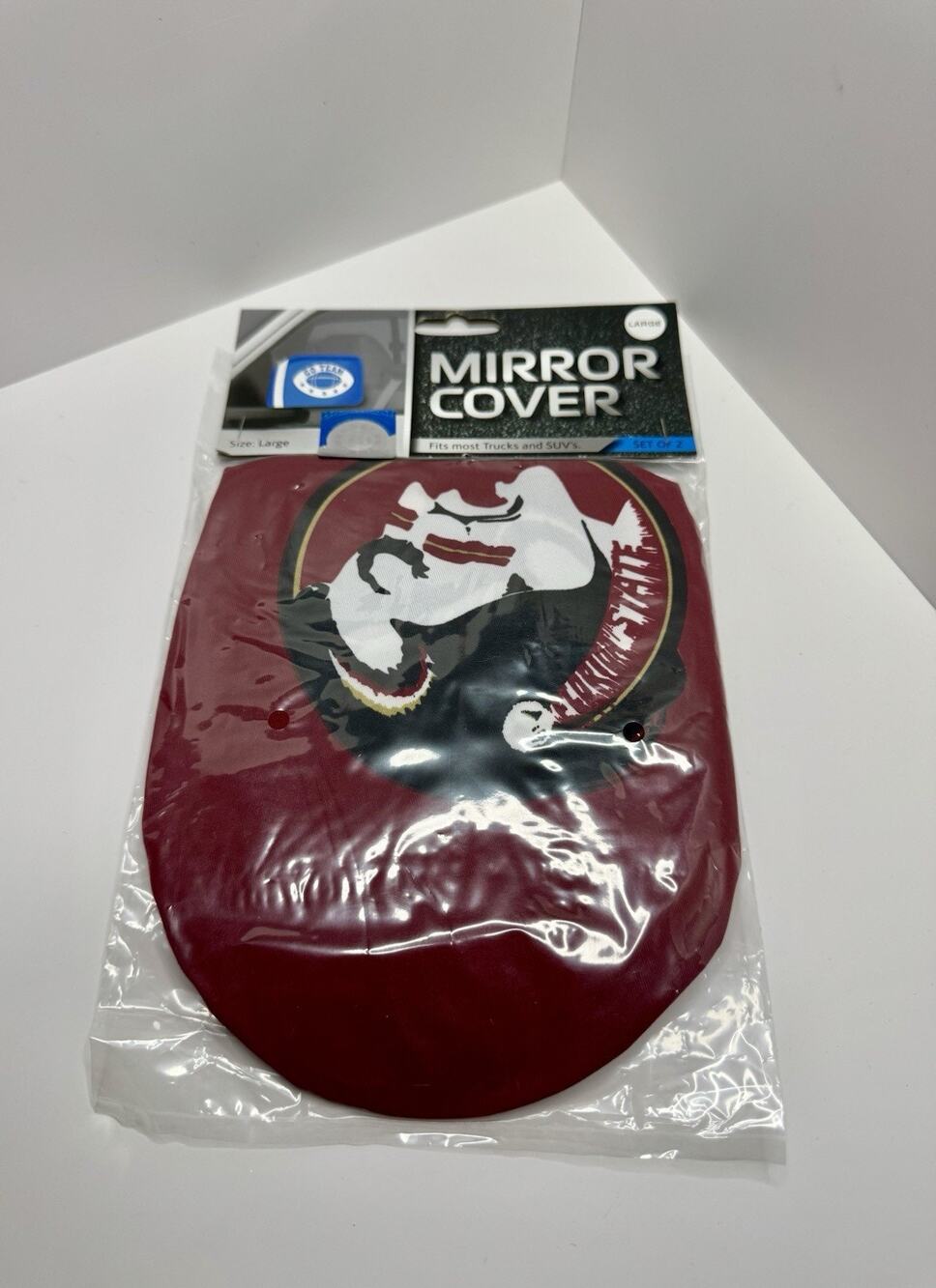 Florida State Seminoles Mirror Cover 2 Pack - Large [NEW] Car Auto Truck